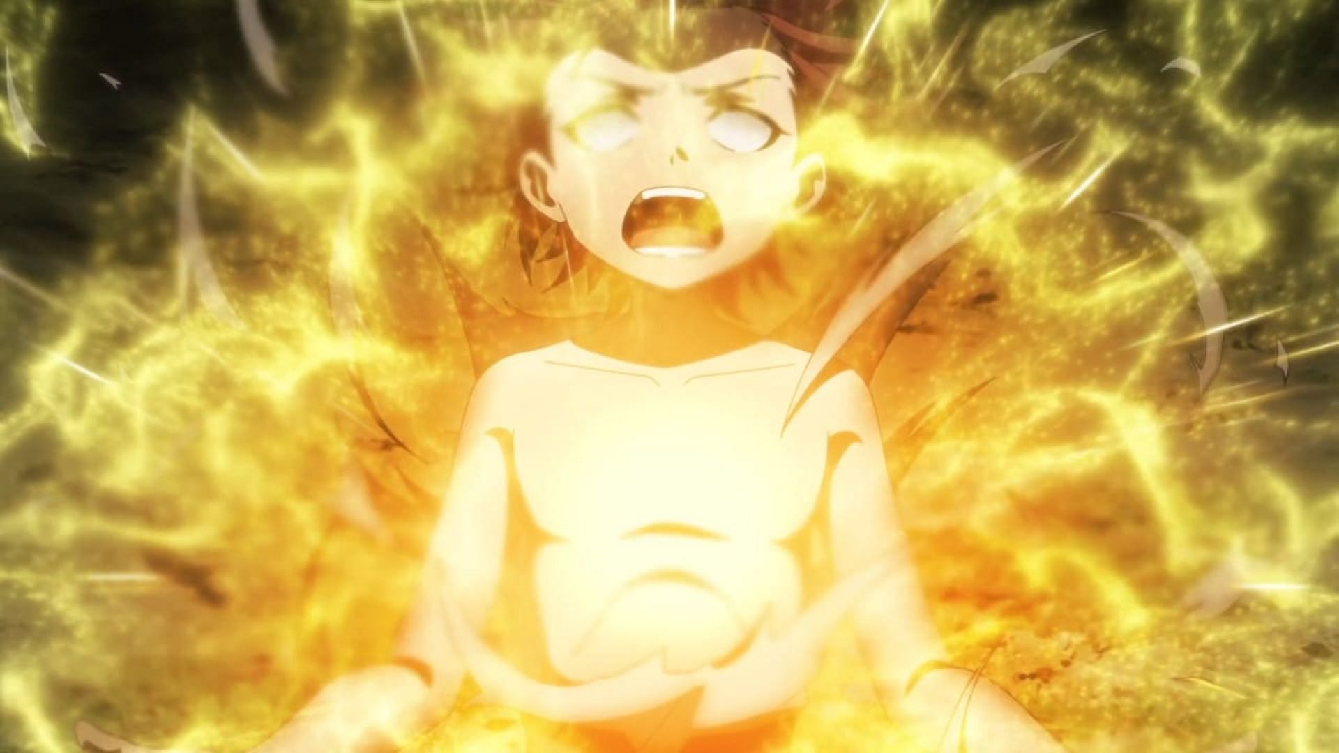 Arthur's body emits a powerful energy (Image via Studio A-Cat)